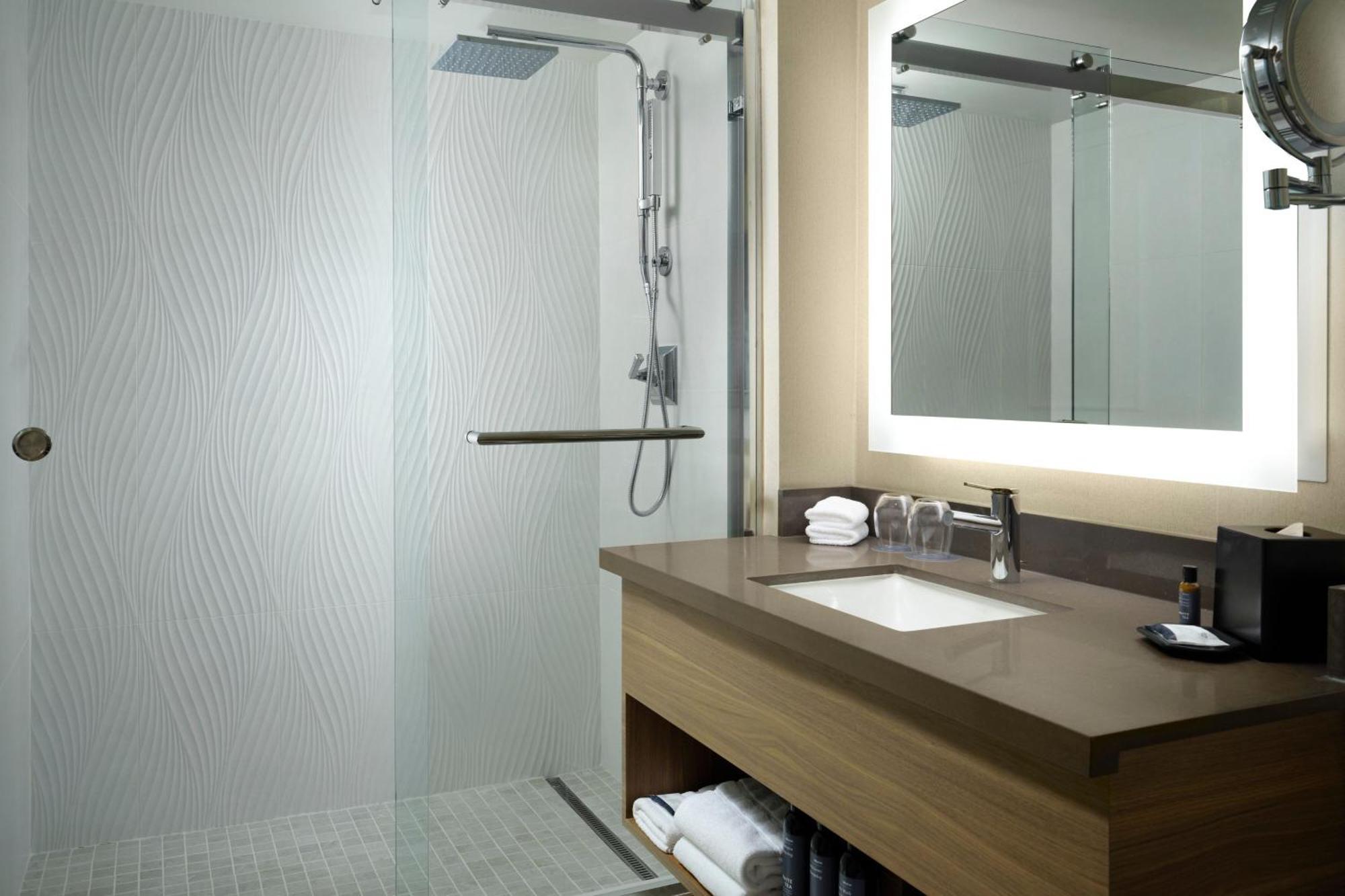 King Room Lake View Roll Shower Mobility Accessible